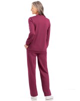 Embroidered Button Front Fleece Set thumbnail number 2