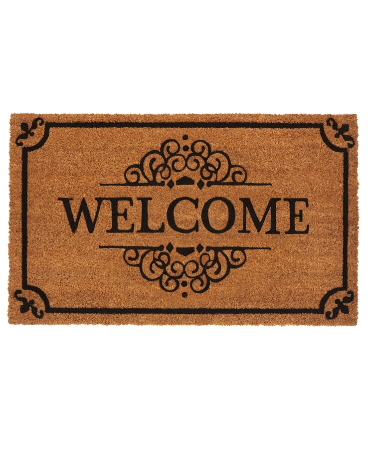 Printed Coir Door Mat image number 1