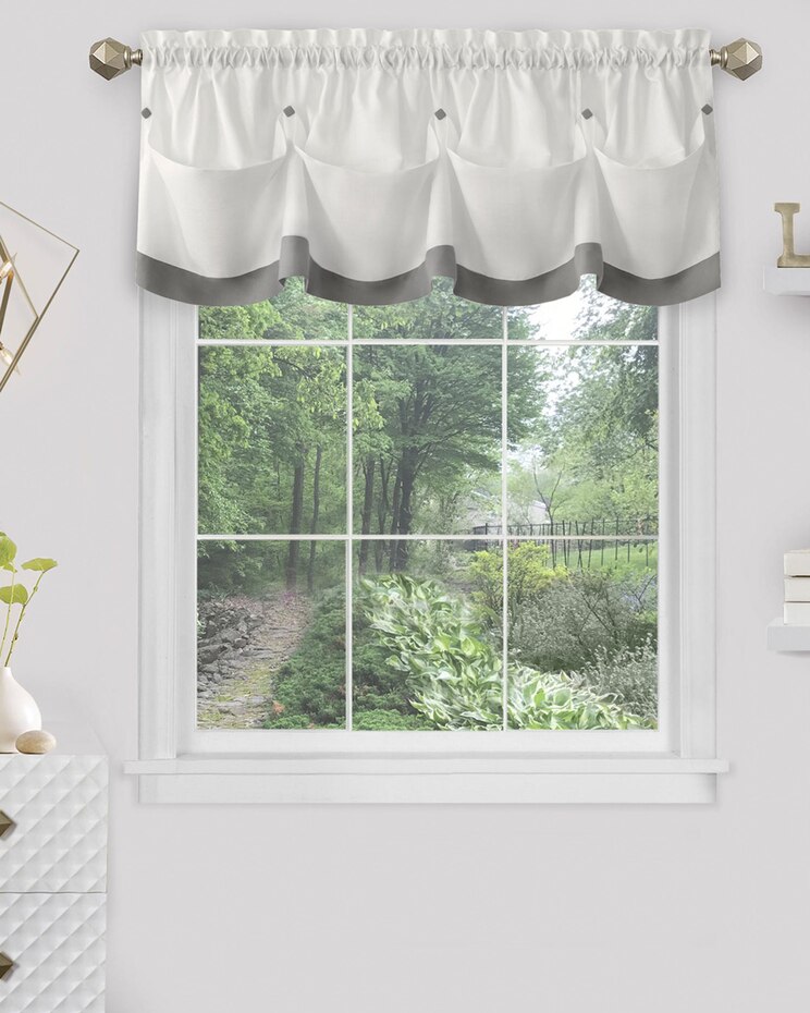 Lana Window Curtain Valance image number 1