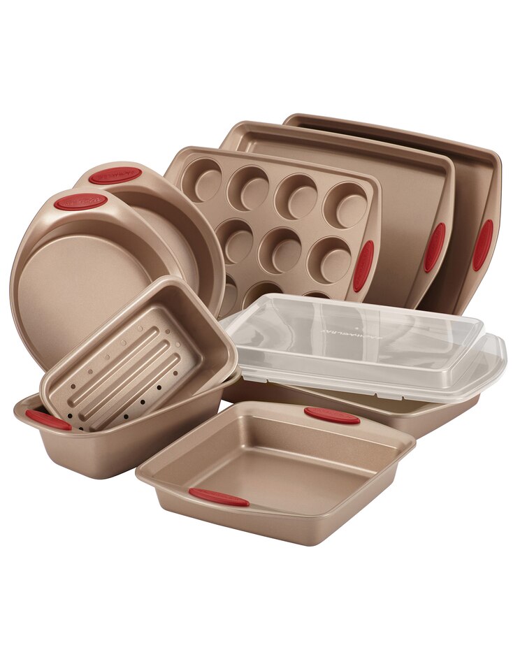 Rachel Ray Cucina 10pc Nonstick Bakeware Set image number 1