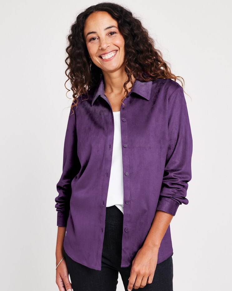 Micro Suede Big Shirt image number 1