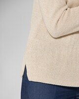 Marled Tipped Henley Sweater thumbnail number 2