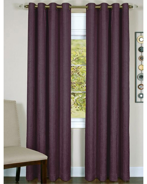Taylor Lined Grommet Window Curtain Panel