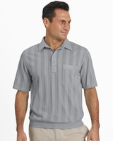 John Blair Short-Sleeve Tone-on-Tone Polo thumbnail number 1
