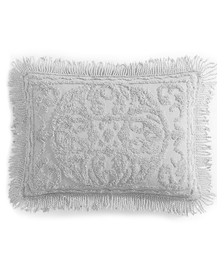 Medallion Chenille Sham image number 1