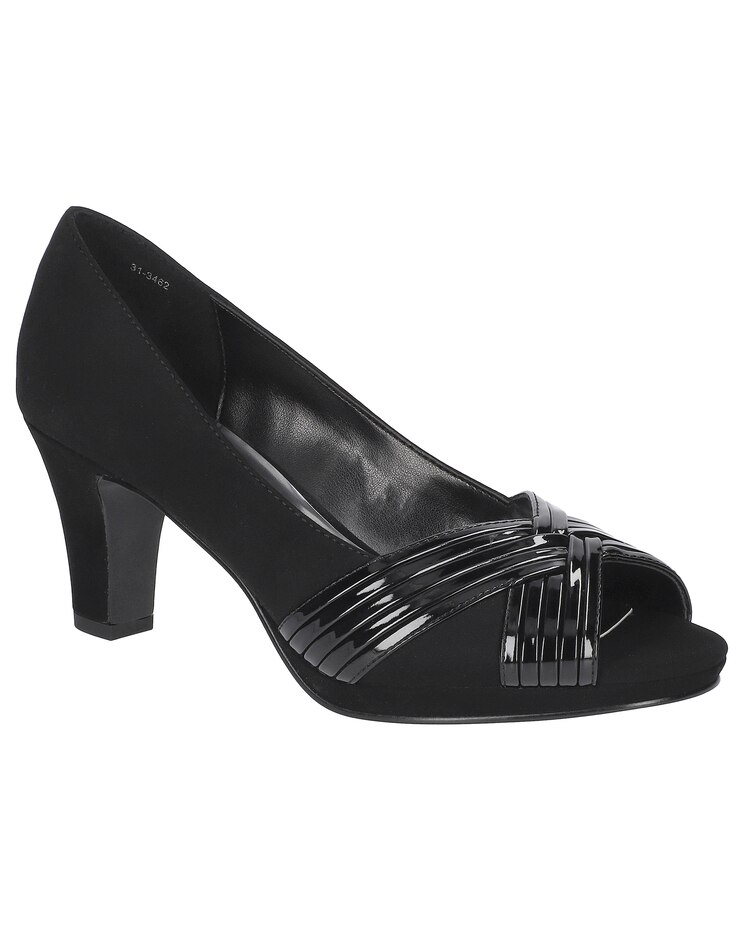 Easy Street® Lavish Platform Peep Toe Pumps image number 1