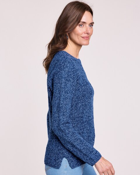 Wavy Cable Sweater