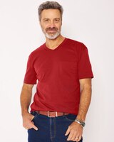 John Blair Everyday Jersey Knit Short-Sleeve Pocket V-Neck Tee thumbnail number 1