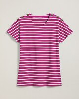 Essential Knit Dolman Button Trim Top thumbnail number 4
