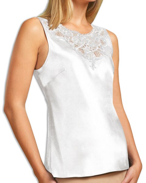 Satin Camisole with Medallion