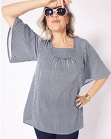 Flowy Elbow Sleeve Top thumbnail number 1