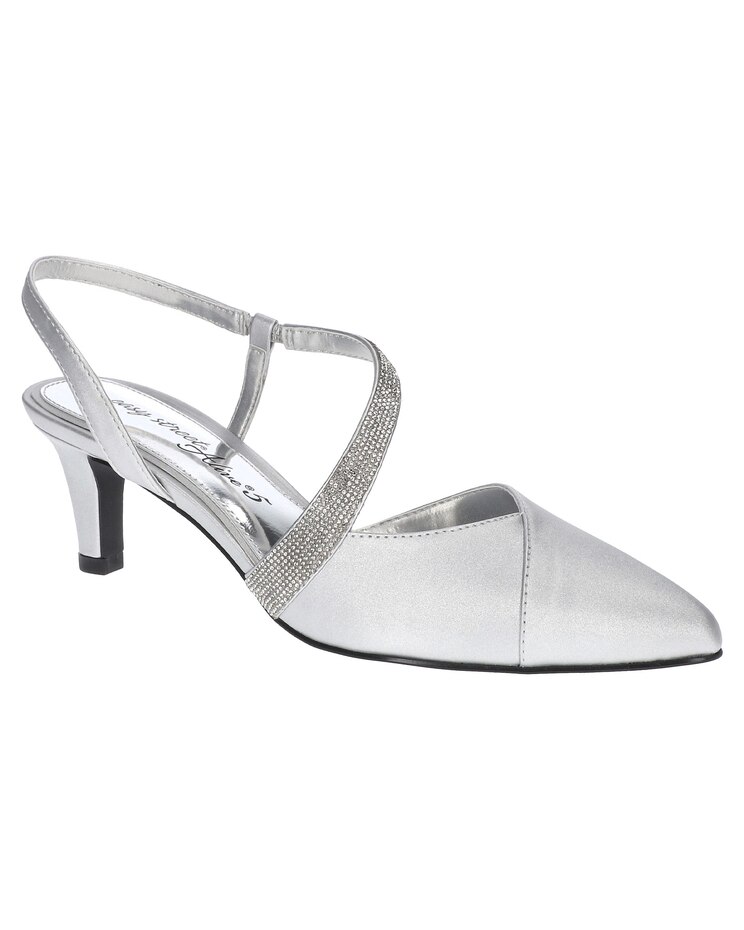 Easy Street Emerald Slingback Pumps image number 1