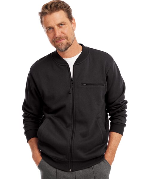 John Blair Supreme Fleece Baseball Jacket
