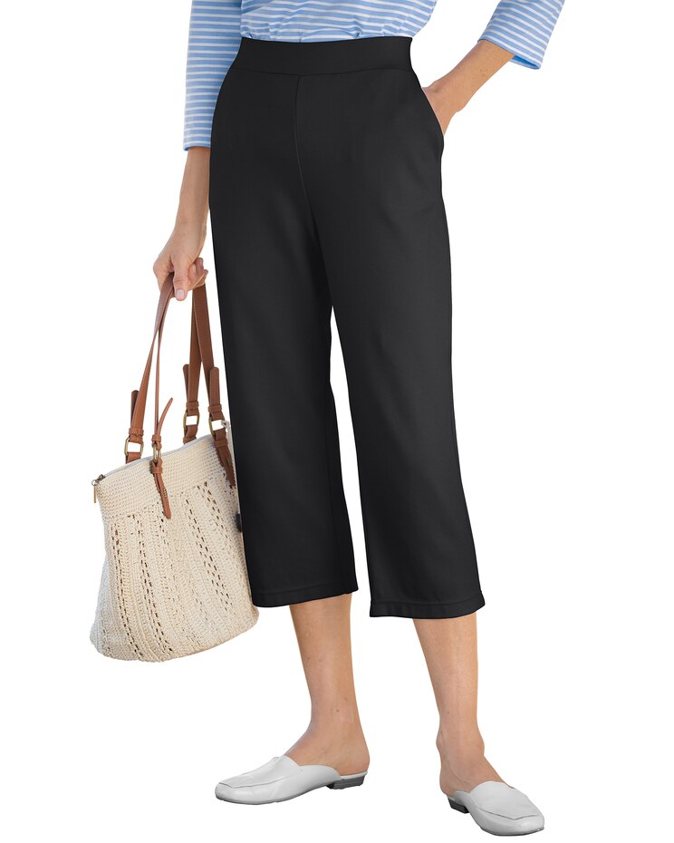 Everyday Knit Capris image number 1