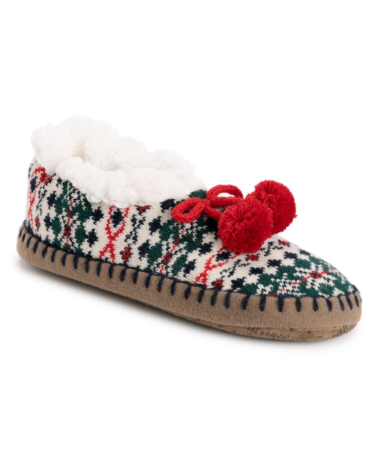 MUK LUKS® Womens Classic Ballerina Slipper 1Pr Pack image number 1