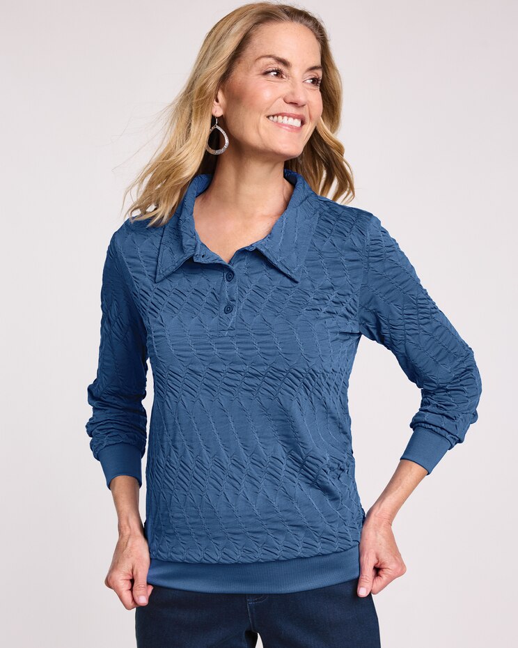 Haband Textured Polo image number 1