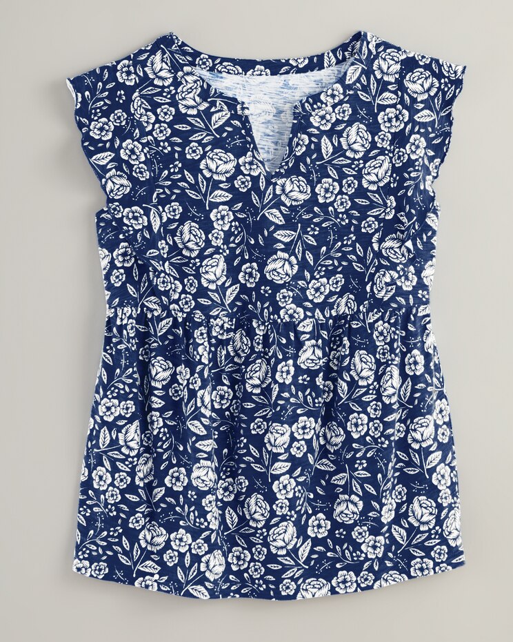 Ruffle Knit Top image number 4