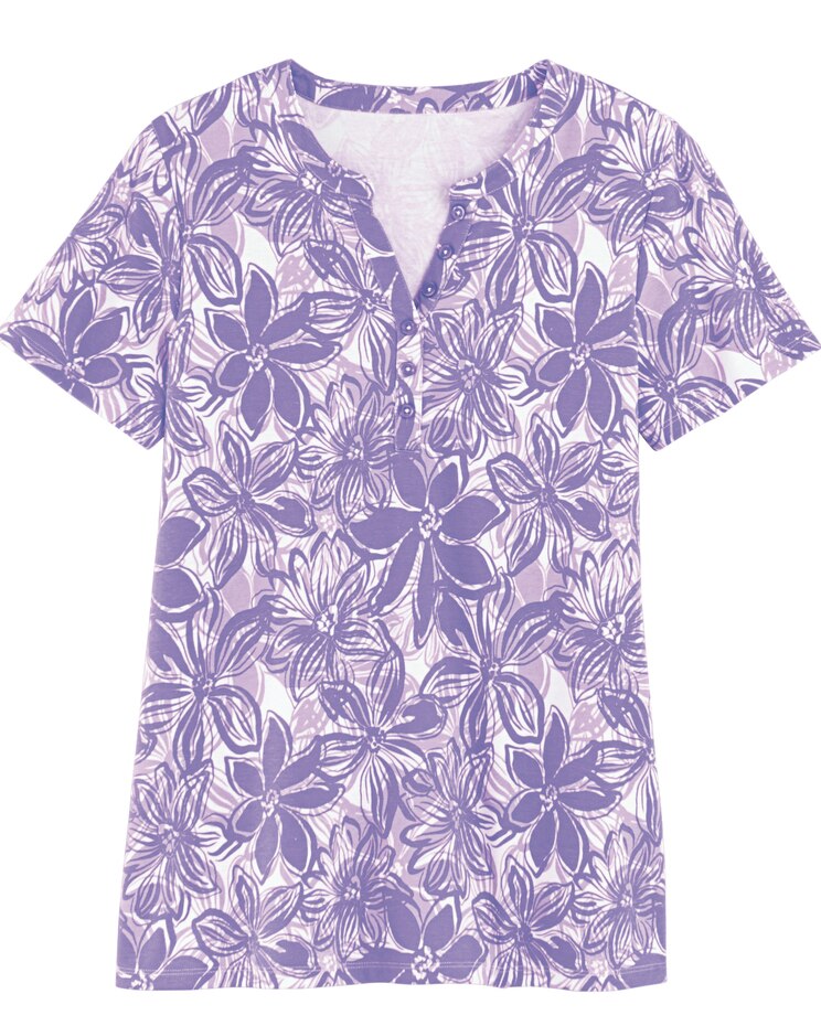 Essential Knit Short Sleeve Henley image number 1