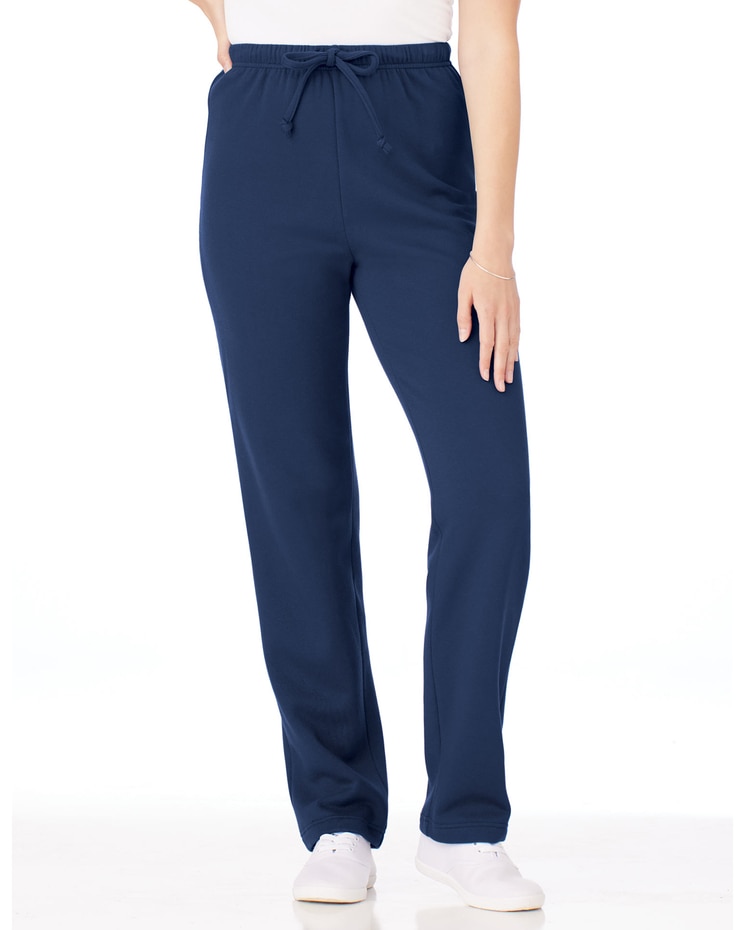 Better-Than-Basic Drawstring-Waist Fleece Pants image number 1