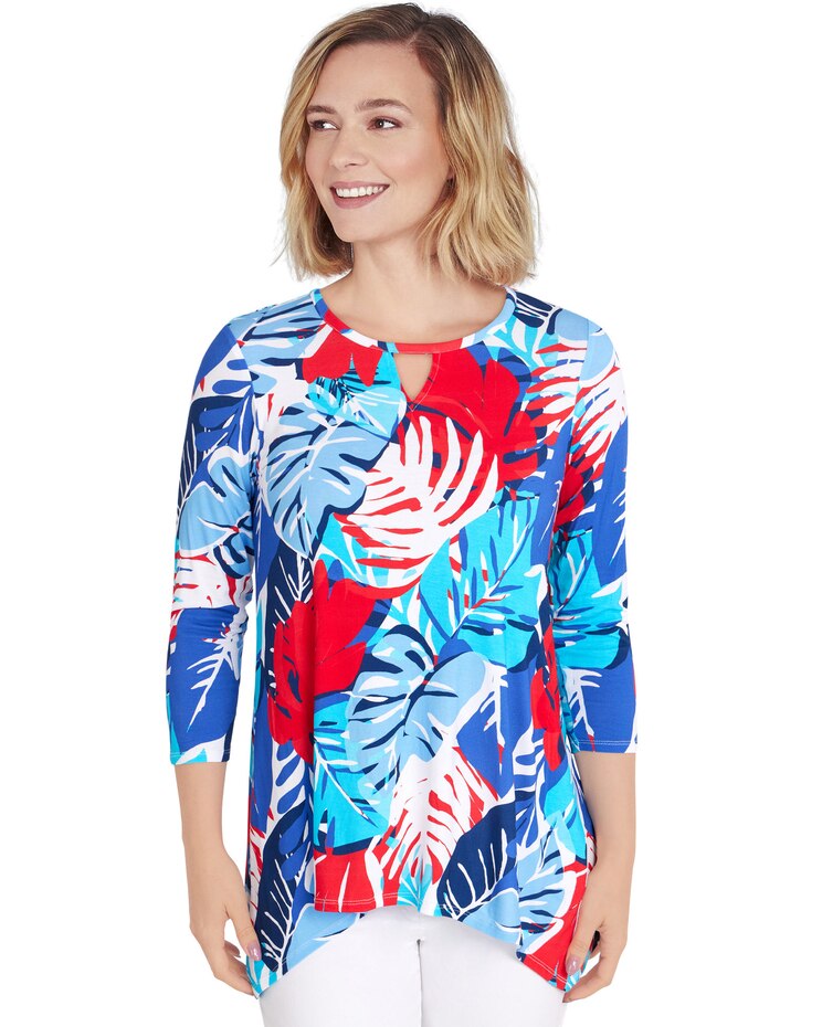 Ruby Rd® Tropical Top image number 1