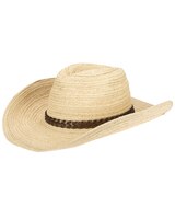 Storm - Womens Soft Crushable Pinch Crown Cowboy Hat thumbnail number 3