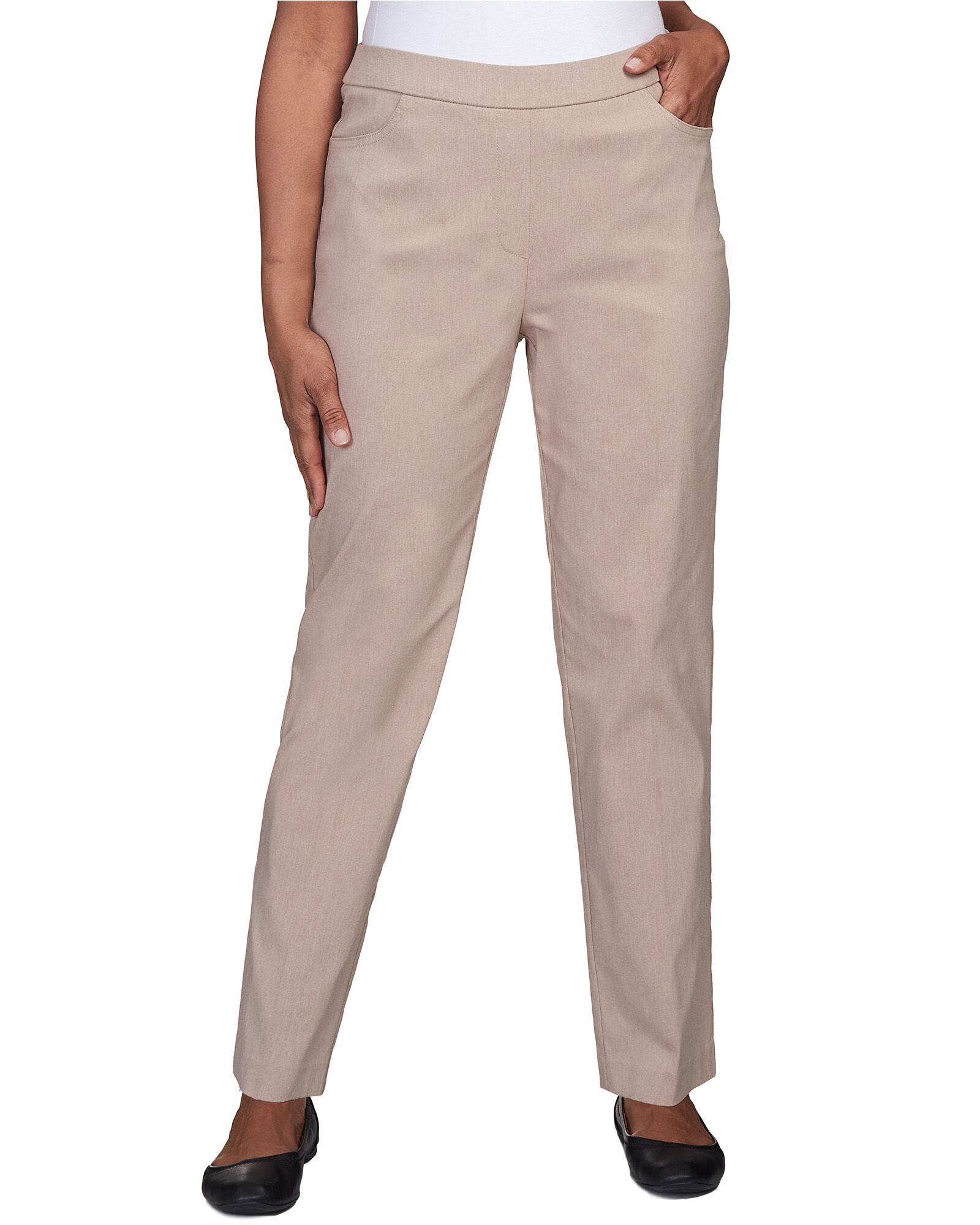 Alfred Dunner St.Moritz Allure Fly Front Short Length Pant Blair
