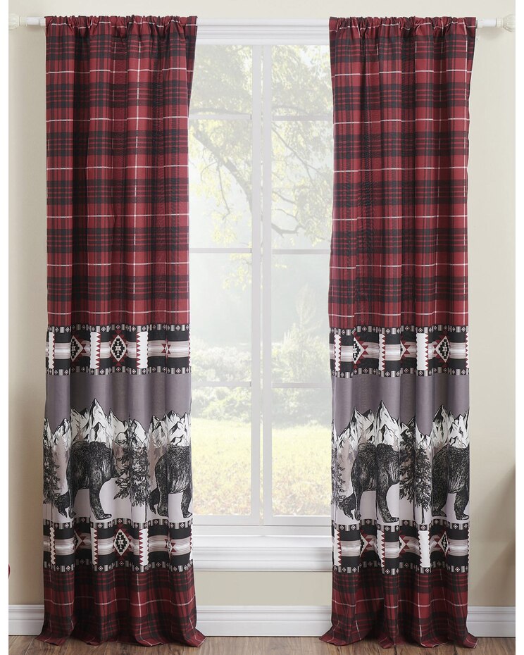 Timberline Panel Pair with Tie Backs image number 1