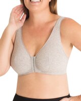 Leading Lady  Meryl Cotton Front-Closure Leisure Bra thumbnail number 1