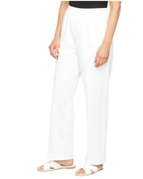 Alfred Dunner Classic Pull-On Twill Proportioned Straight Leg Pants thumbnail number 1