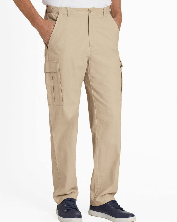 John Blair Adjust-A-Band Relaxed-Fit Cargo Pants image number 1