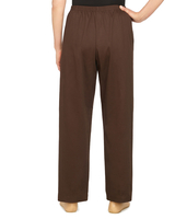 Alfred Dunner Classic Pull-On Twill Proportioned Straight Leg Pants thumbnail number 3
