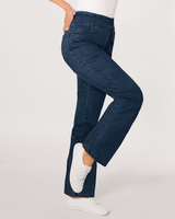 DenimEase™ Flat-Waist Bootcut Jeans thumbnail number 1