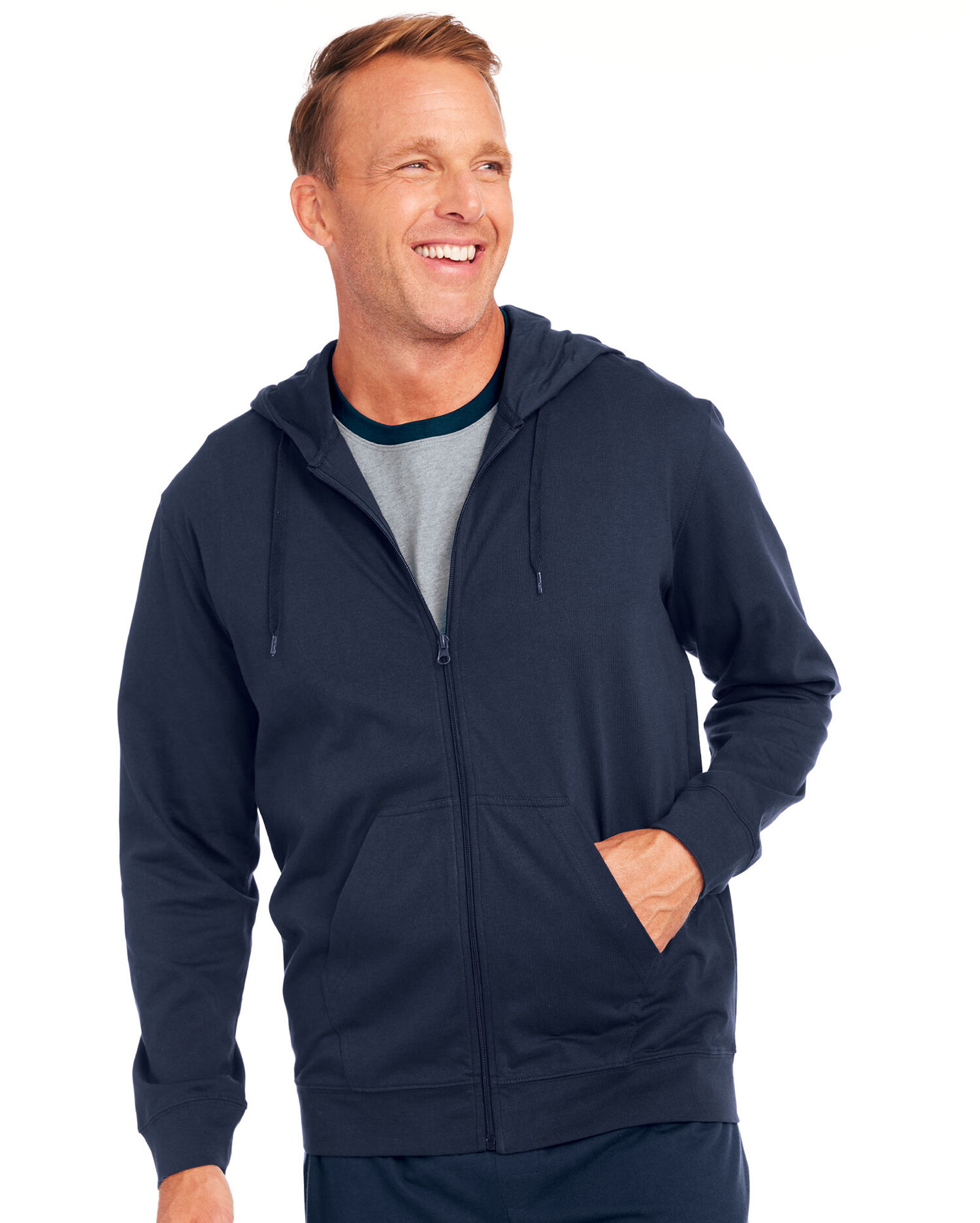 Jersey shop knit jacket