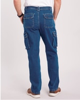 JohnBlairFlex Relaxed-Fit Side-Elastic Cargo Pants thumbnail number 2