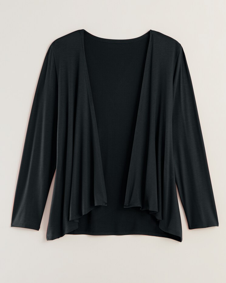 Knit Crepe Jacket image number 2