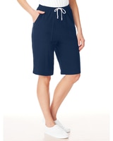 Knit Drawstring Sport Shorts thumbnail number 1