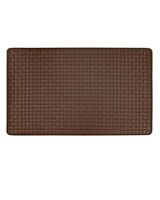 Woven-Embossed Faux Leather Anti Fatigue Mat thumbnail number 1
