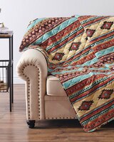 Greenland Home Fashions Red Rock Throw Blanket thumbnail number 1