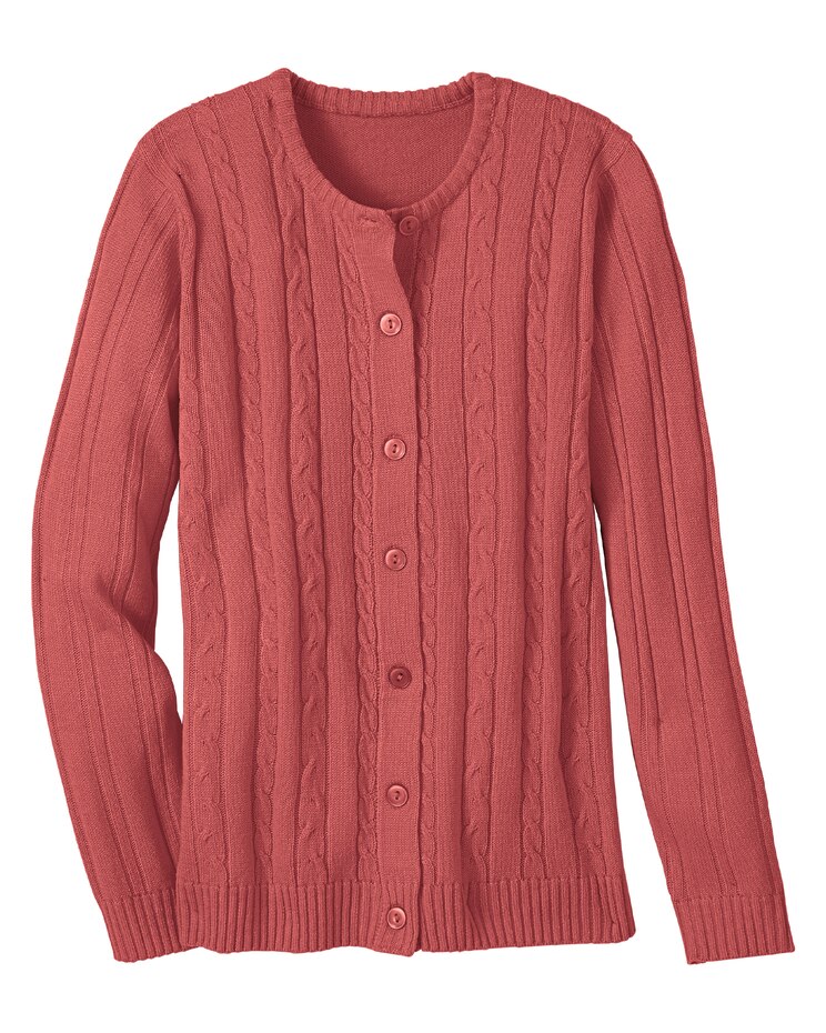 Haband Women’s Classic Cable Cardigan image number 1