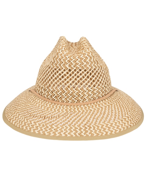 Pacific - Women's Mixed Paper Weave Cattleman Crease Lifeguard Hat