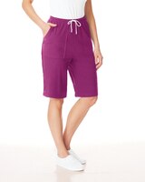 Knit Drawstring Sport Shorts thumbnail number 1