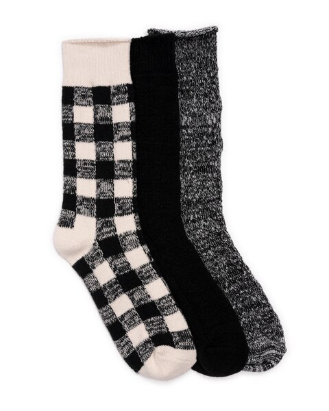 MUK LUKS Boot Socks 3pr