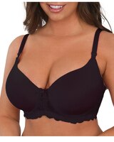 Ella Lovely Lace Cradle Bra W/ Back Triangle Lace Straps thumbnail number 1