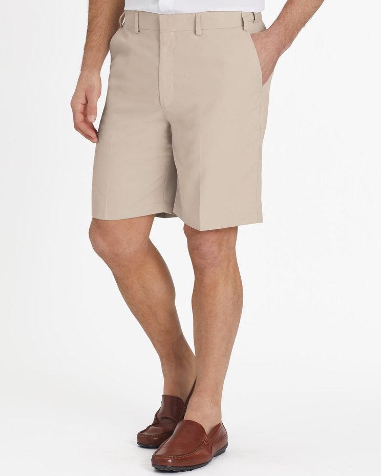 John Blair Adjust-A-Band Relaxed-Fit Microfiber Shorts image number 1