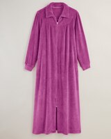 Cozy Knit Plush Zip Robe thumbnail number 3