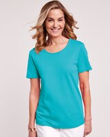Essential Knit Short Sleeve Tee thumbnail number 1