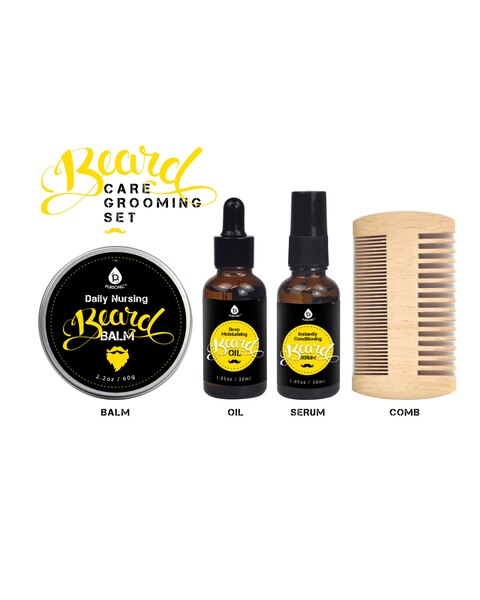 Beard Care Grooming Set