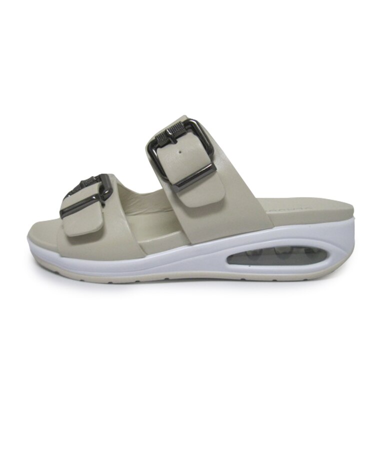 Double Strap Slide With Air Bubble By Classique image number 1