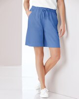 Haband Jersey-Knit Shorts with Drawstring Waist thumbnail number 1