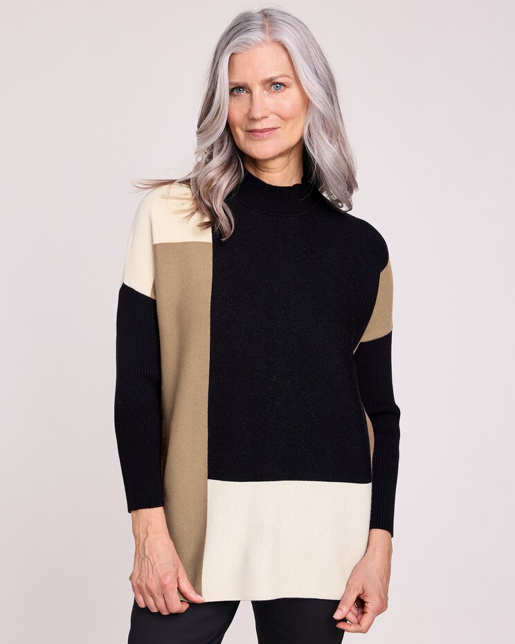 Sweater Poncho image number 1